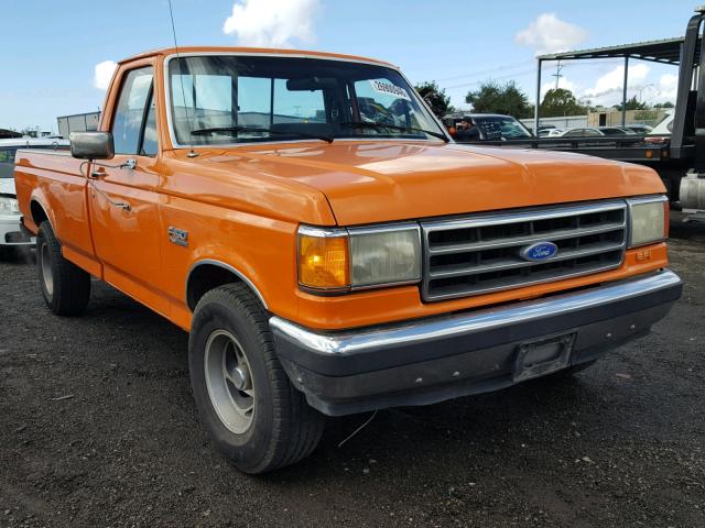 1FTEF15N8LPA15081 - 1990 FORD F150 ORANGE photo 1