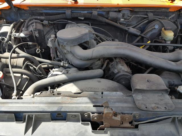 1FTEF15N8LPA15081 - 1990 FORD F150 ORANGE photo 7