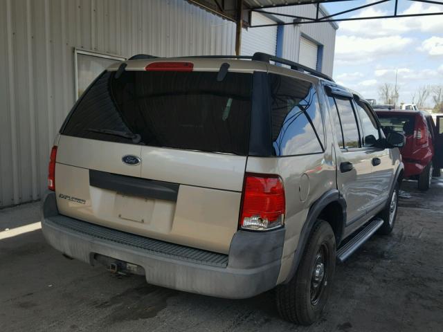 1FMZU72KX4UC26768 - 2004 FORD EXPLORER X GOLD photo 4