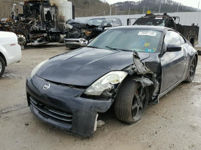 JN1AZ34D36M312374 - 2006 NISSAN 350Z COUPE BLACK photo 9