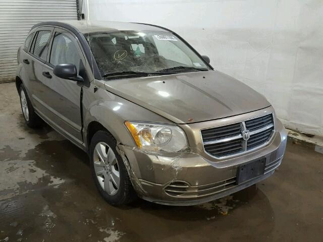 1B3HB48B67D198579 - 2007 DODGE CALIBER SX TAN photo 1