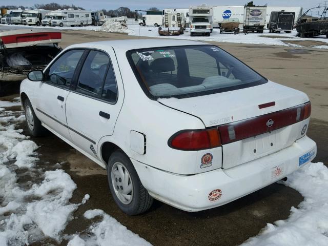 1N4AB41D7TC723120 - 1996 NISSAN SENTRA E WHITE photo 3