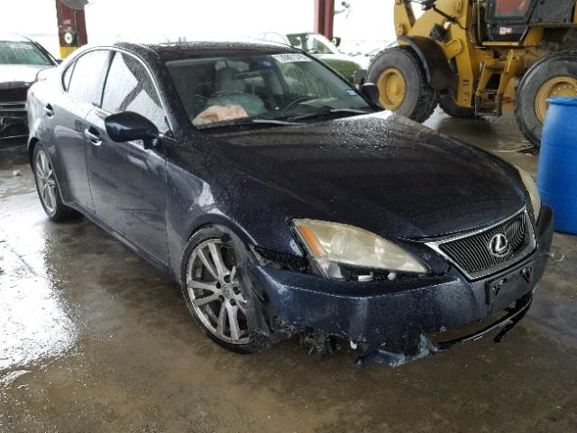 JTHBE262265009548 - 2006 LEXUS IS 350 BLUE photo 1