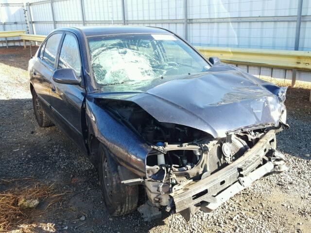 KMHDN46D55U990238 - 2005 HYUNDAI ELANTRA GL BLUE photo 1