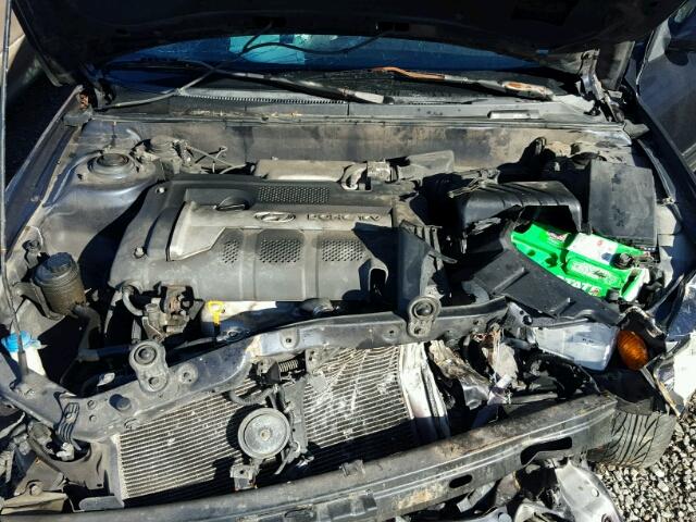 KMHDN46D55U990238 - 2005 HYUNDAI ELANTRA GL BLUE photo 7