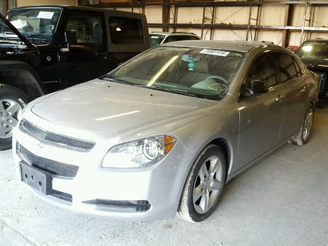 1G1ZB5E00CF204251 - 2012 CHEVROLET MALIBU LS 银色 照片 2