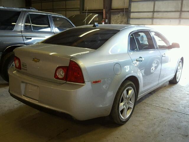 1G1ZB5E00CF204251 - 2012 CHEVROLET MALIBU LS 银色 照片 4