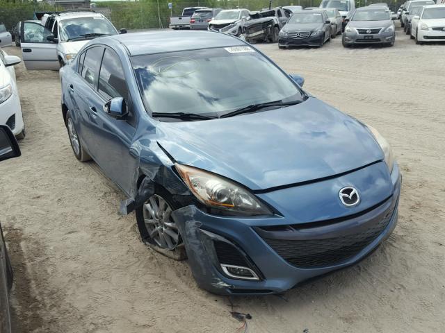 JM1BL1S57A1106584 - 2010 MAZDA 3 S BLUE photo 1