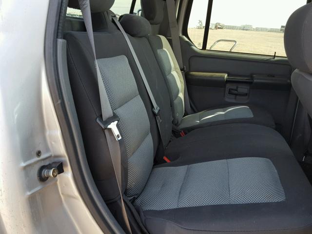1FMZU67K45UB94064 - 2005 FORD EXPLORER S SILVER photo 6