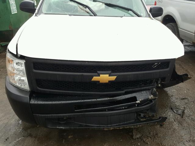 3GCPKPE79DG256291 - 2013 CHEVROLET SILVERADO WHITE photo 7