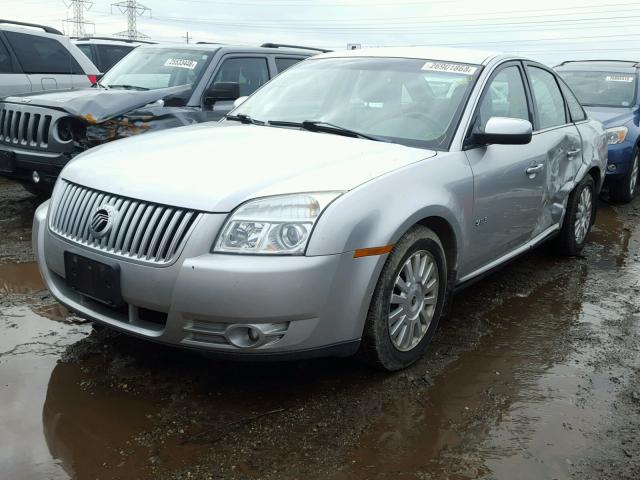 1MEHM40W68G620582 - 2008 MERCURY SABLE LUXU SILVER photo 2