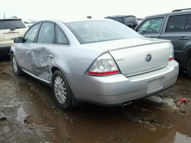 1MEHM40W68G620582 - 2008 MERCURY SABLE LUXU SILVER photo 3