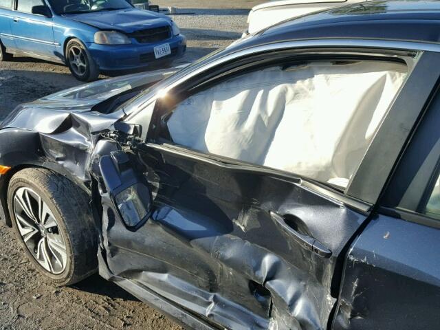 19XFC1F79GE017540 - 2016 HONDA CIVIC EXL BLACK photo 10