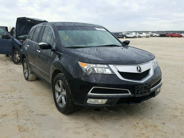 2HNYD2H25CH503168 - 2012 ACURA MDX BLACK photo 1