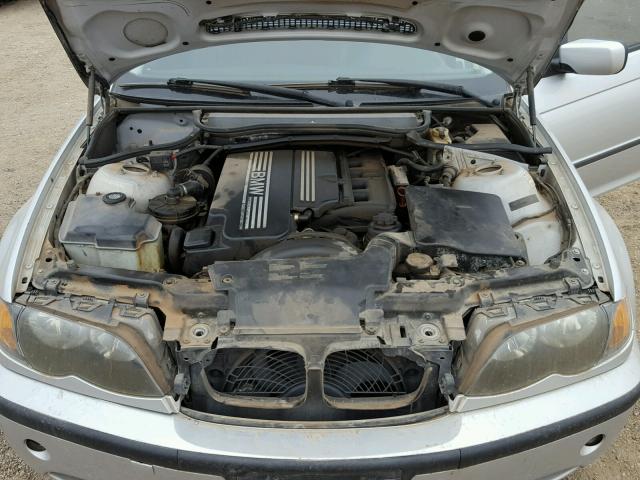 WBAAZ33433KP80866 - 2003 BMW 325 I GRAY photo 7