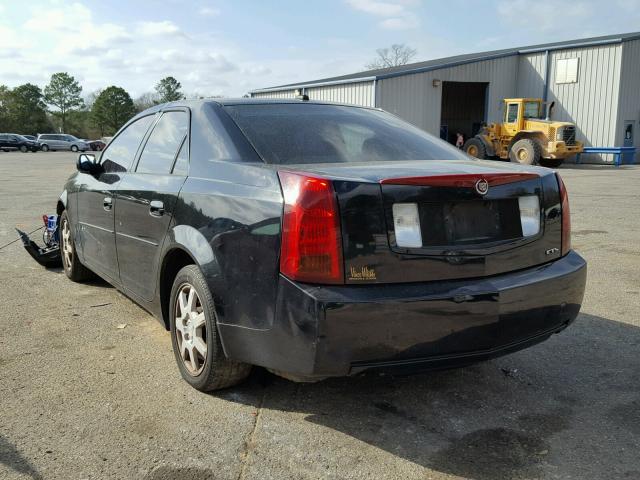 1G6DP577560105352 - 2006 CADILLAC CTS HI FEA BLACK photo 3