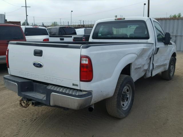 1FTBF2A66BEC37782 - 2011 FORD F250 SUPER WHITE photo 4