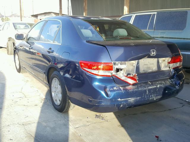 JHMCM56344C025180 - 2004 HONDA ACCORD LX BLUE photo 3