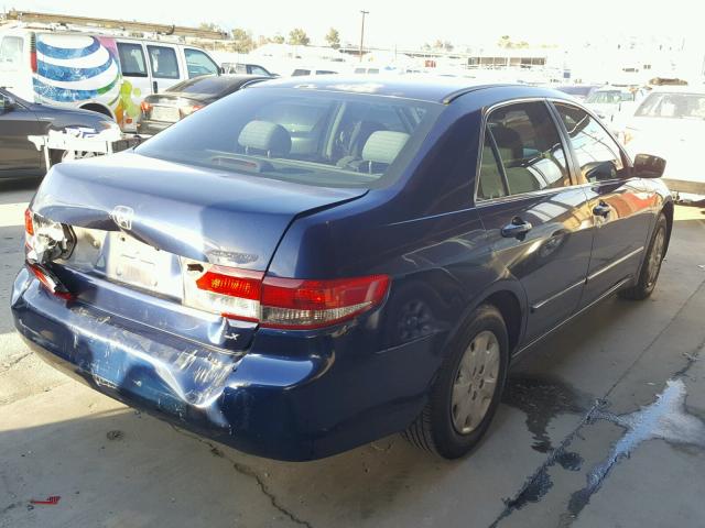 JHMCM56344C025180 - 2004 HONDA ACCORD LX BLUE photo 4