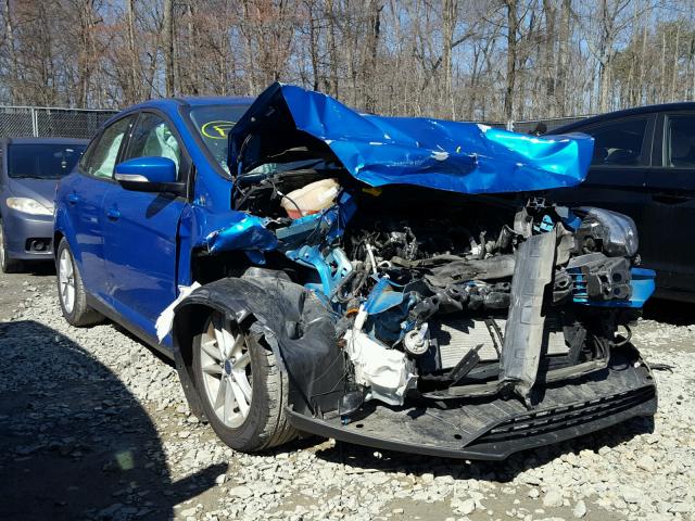 1FADP3F25FL366508 - 2015 FORD FOCUS SE BLUE photo 1