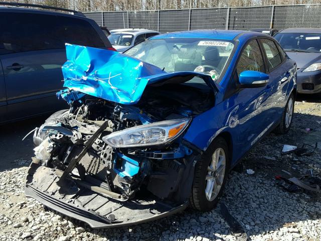 1FADP3F25FL366508 - 2015 FORD FOCUS SE BLUE photo 2