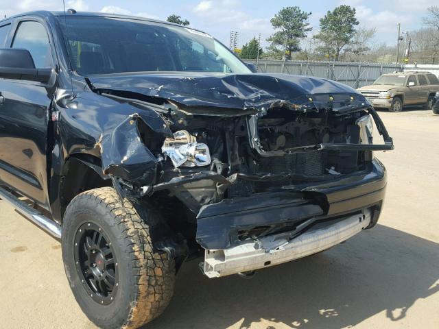 5TFDW5F12DX295273 - 2013 TOYOTA TUNDRA CRE BLACK photo 9