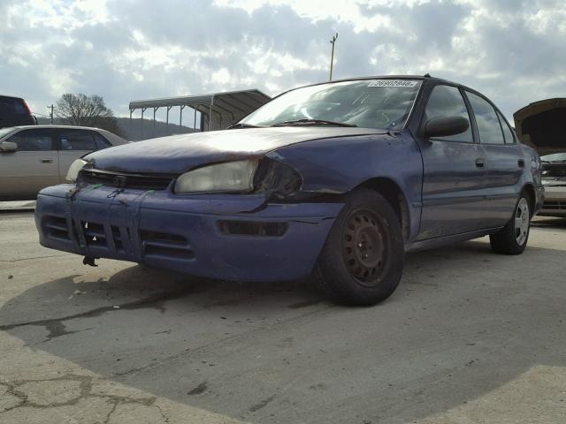 1Y1SK5267VZ409032 - 1997 GEO PRIZM BASE BLUE photo 2