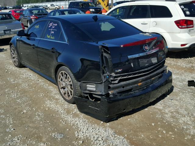 1G6DN57P690155204 - 2009 CADILLAC CTS-V BLACK photo 3