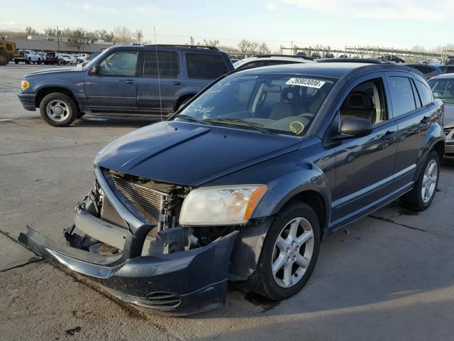 1B3HB28B07D237655 - 2007 DODGE CALIBER BLUE photo 2