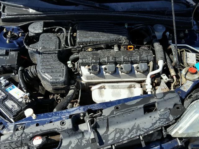 2HGES26793H547396 - 2003 HONDA CIVIC EX ლურჯი ფოტო 7