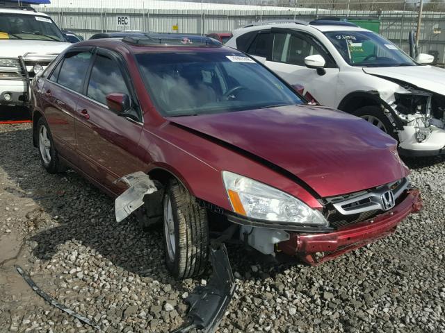 1HGCM56705A134755 - 2005 HONDA ACCORD EX RED photo 1