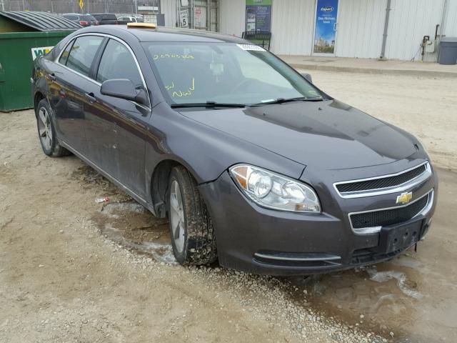 1G1ZC5E14BF292273 - 2011 CHEVROLET MALIBU 1LT BLACK photo 1