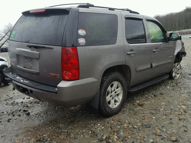 1GKFK13027R209031 - 2007 GMC YUKON BROWN photo 4