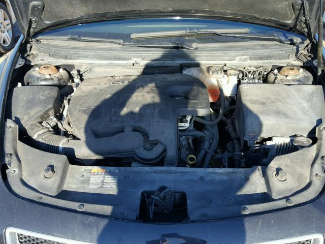1G1ZC5E0XCF167934 - 2012 CHEVROLET MALIBU 1LT 黑色 照片 7