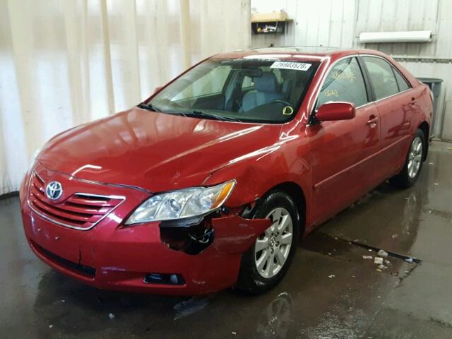 4T1BE46K47U061246 - 2007 TOYOTA CAMRY NEW RED photo 2