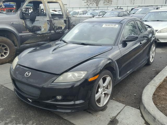 JM1FE173040126012 - 2004 MAZDA RX8 BLACK photo 2