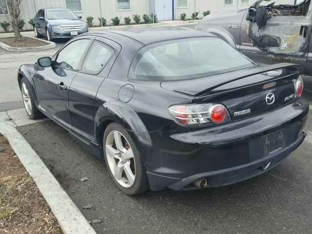 JM1FE173040126012 - 2004 MAZDA RX8 BLACK photo 3