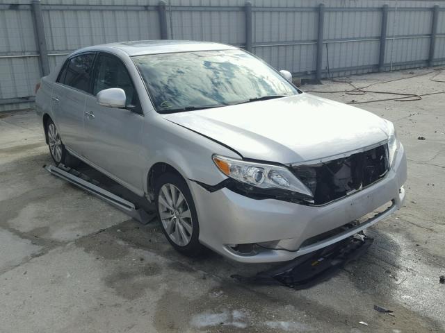 4T1BK3DB0CU464091 - 2012 TOYOTA AVALON BAS SILVER photo 1