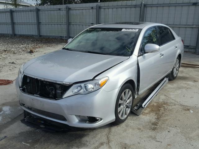 4T1BK3DB0CU464091 - 2012 TOYOTA AVALON BAS SILVER photo 2