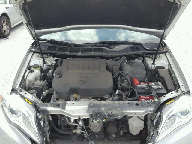 4T1BK3DB0CU464091 - 2012 TOYOTA AVALON BAS SILVER photo 7