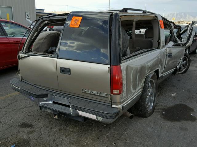 3GNEC16R4XG244093 - 1999 CHEVROLET SUBURBAN C GRAY photo 4