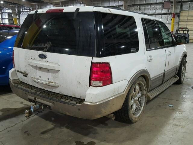 1FMFU17L73LC37278 - 2003 FORD EXPEDITION WHITE photo 4