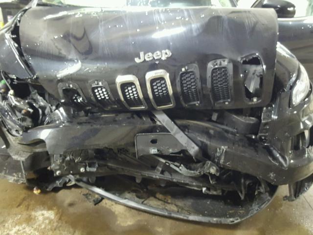 1C4PJMCB5FW635950 - 2015 JEEP CHEROKEE L BLACK photo 7