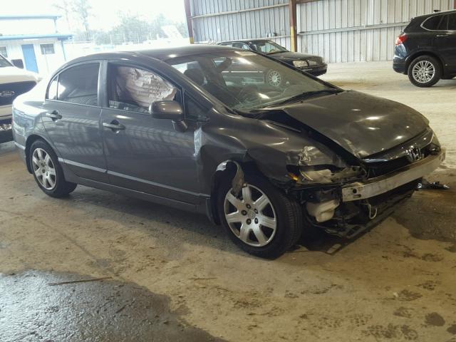 2HGFA16529H310760 - 2009 HONDA CIVIC LX GRAY photo 1