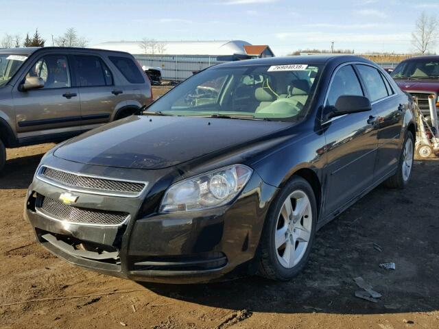 1G1ZB5E11BF306438 - 2011 CHEVROLET MALIBU LS BLUE photo 2