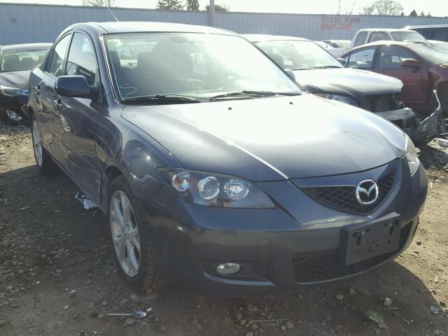 JM1BK32F881120527 - 2008 MAZDA 3 I CHARCOAL photo 1