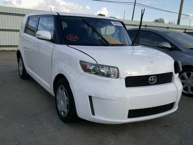 JTLKE50E191091195 - 2009 TOYOTA SCION XB WHITE photo 1