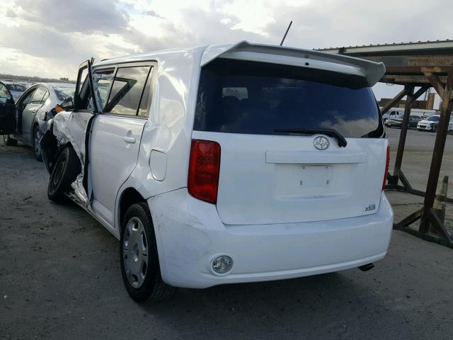 JTLKE50E191091195 - 2009 TOYOTA SCION XB 白色 照片 3