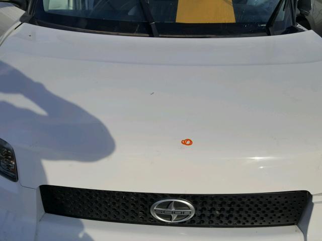 JTLKE50E191091195 - 2009 TOYOTA SCION XB 白色 照片 7