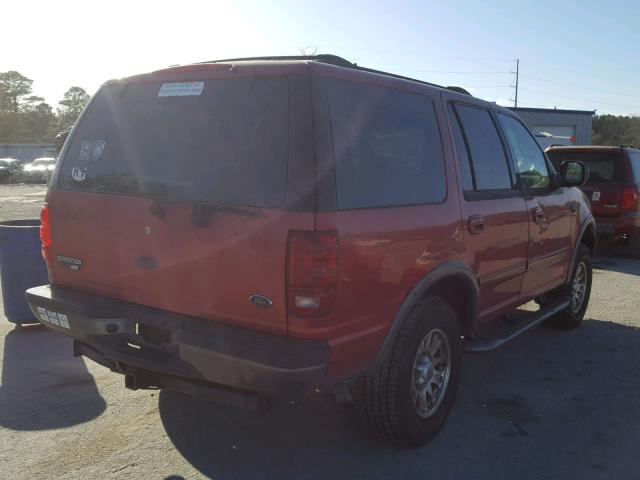 1FMRU1664YLB22735 - 2000 FORD EXPEDITION RED photo 4